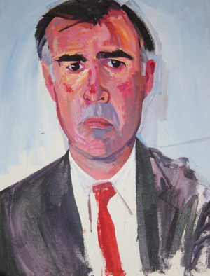Gubernatorial portrait of Jerry Brown