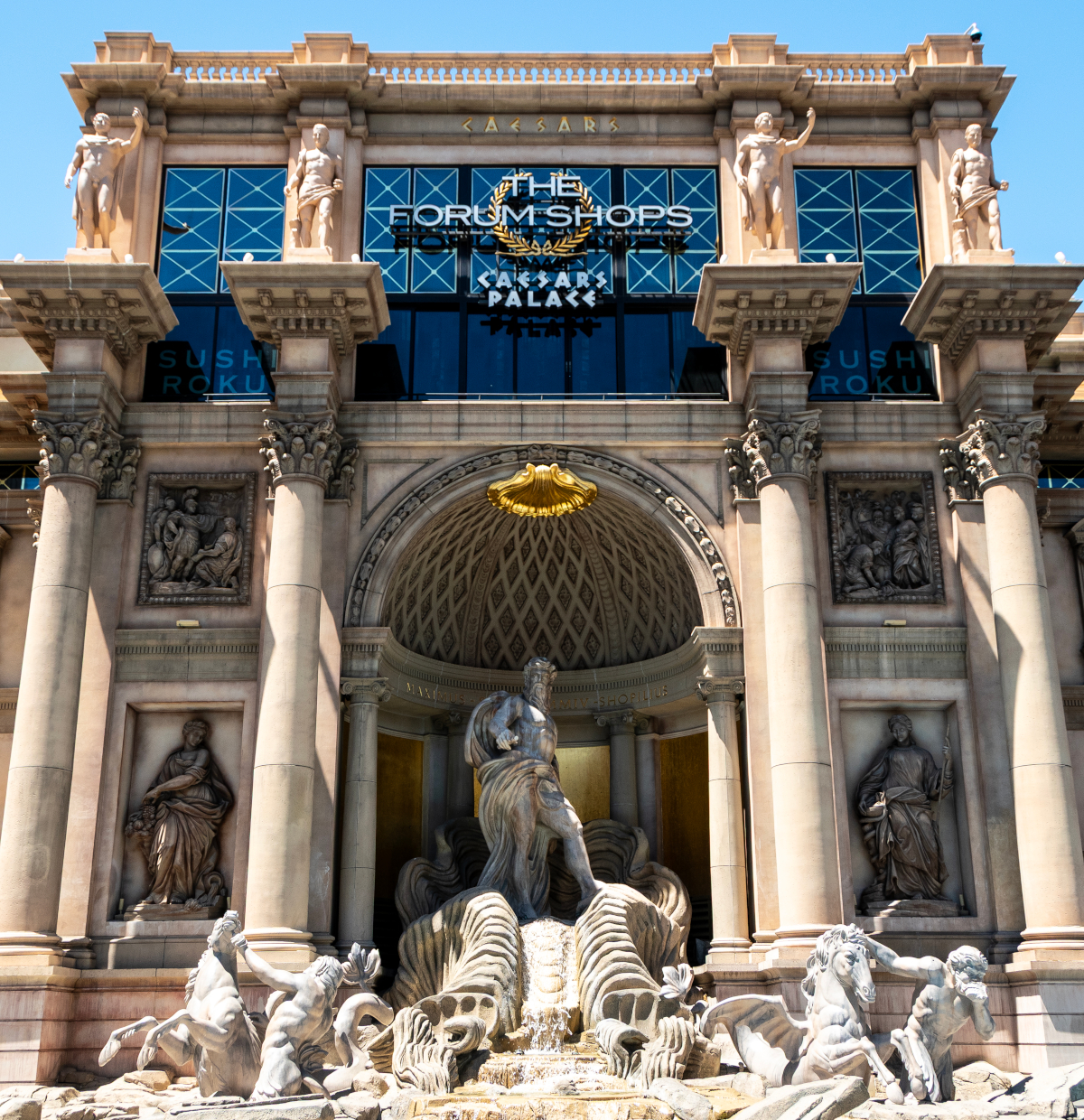The Forum Shops at Caesar's Palace, Las Vegas.