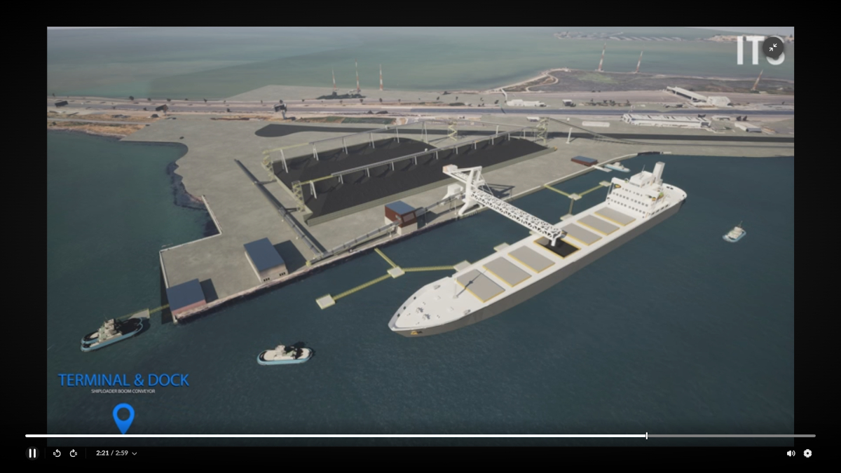 "Bulk Terminal Animation" submitted to City of Oakland's Planning Department by Insight Terminal Solutions on August 28, 2026.